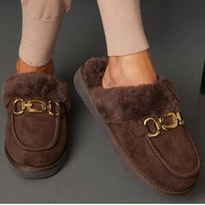 Toasted Oat Suede Horsebit Loafers